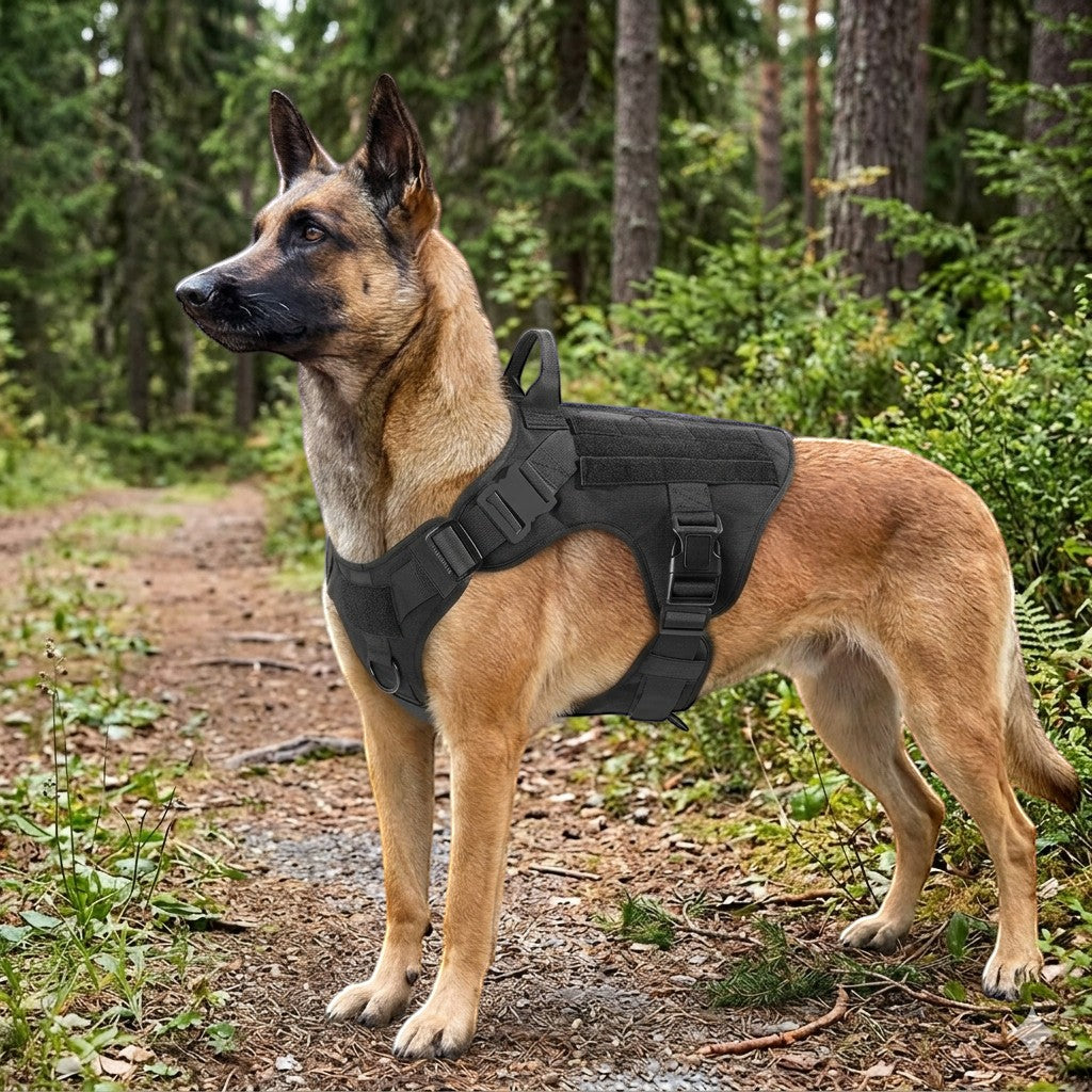 Harnais en Y anti-traction pour chien : stop aux blessures quand il tire
