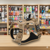 Harnais Anti-Traction avec Support AirTag Intégré – Retrouvez Votre Chien en 1 Clic + Laisse Offerte