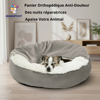 Panier Orthopédique Anti-Douleur pour Chien de Petite Taille