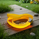 Laisse lumineuse jaune